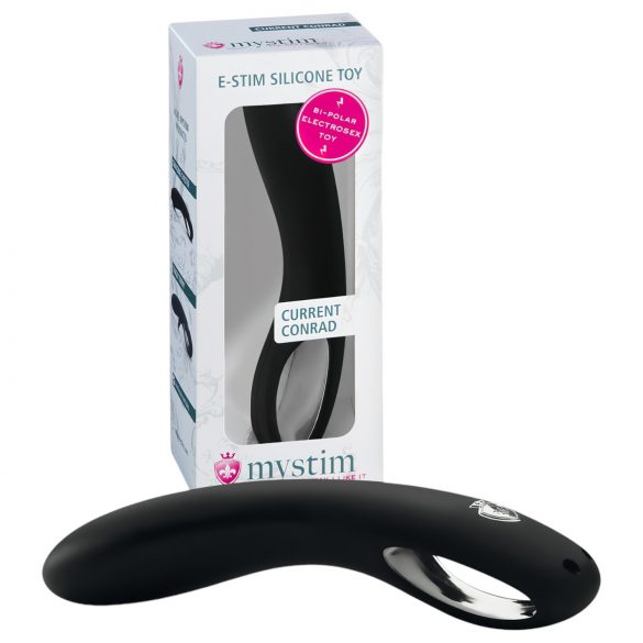 mystim Current Conrad - silikoninis elektro stimuliavimo dildo