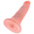 King Cock 5 dildo (13 cm) - natūrali