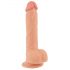 Realistixxx - realistiškas dildo su siurbtuku (22 cm) - natūralus