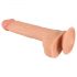 Realistixxx - realistiškas dildo su siurbtuku (22 cm) - natūralus