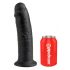 King Cock 10 - didelis prilimpančio pagrindo dildo (25cm) - juodas