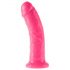 Dillio 8 – tikroviškas dildo su prilimpančiu pagrindu (20 cm) – rožinis