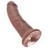 Karaliaus Kotai 8 dildo (20 cm) - ruda