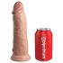 King Cock Elite Deluxe - prisegamas dildo rinkinys