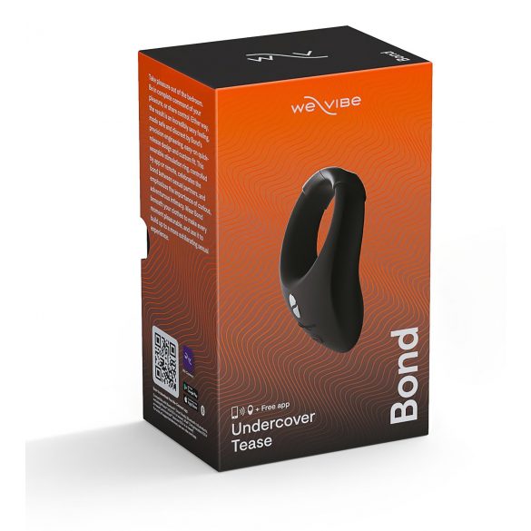 We-Vibe Bond - išmanusis vibruojantis penio žiedas (juodas)