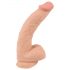 Natute Skin - dildo su oda - 25cm (natūralus)