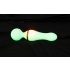 You2Toys Glow in the dark - masažuojantis vibratorius (baltas)