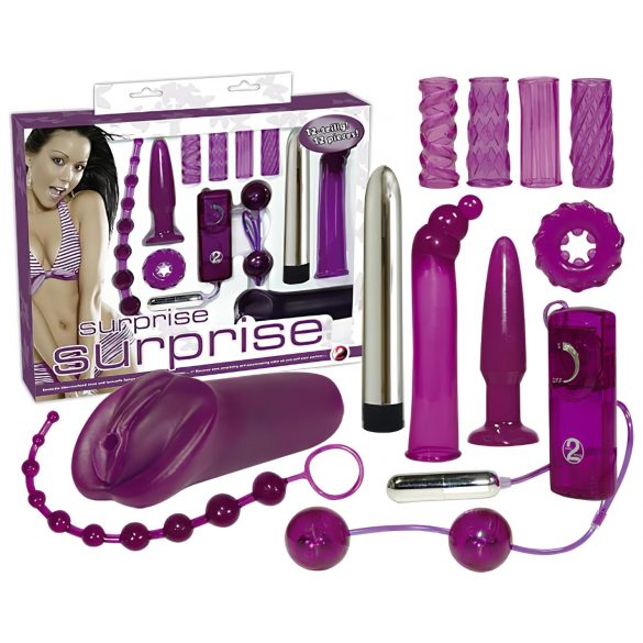 You2Toys - Erotinės staigmenos - vibratorinis rinkinys (12 dalių)