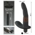 Rebel Naughty Finger - prostatos vibratorius (juodas)