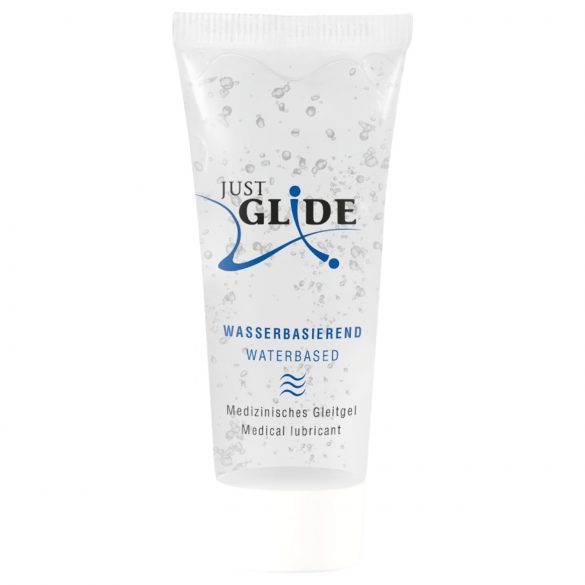 Just Glide vandens pagrindo lubrikantas (20 ml)