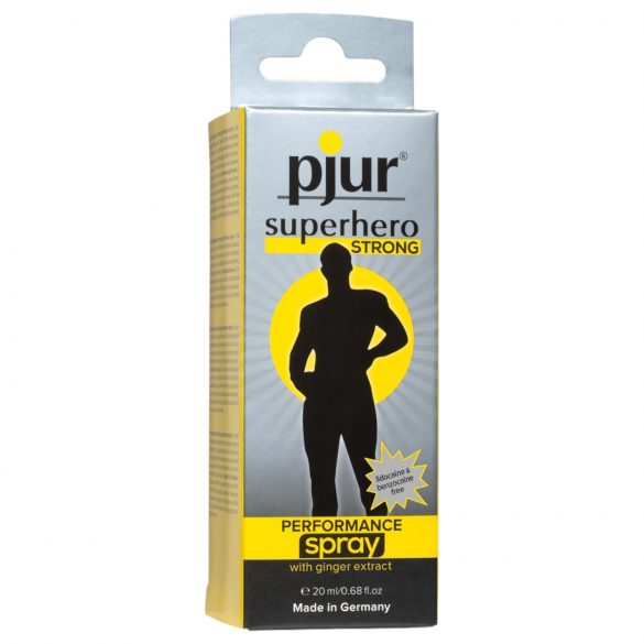 pjur Superhero STRONG - ejakuliaciją atitolinantis purškalas (20 ml)