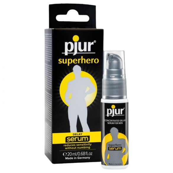 pjur Superhero - koncentruotas uždelsimo serumas (20 ml)