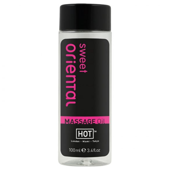 HOT masažo aliejus - saldus orientalinis (100 ml)