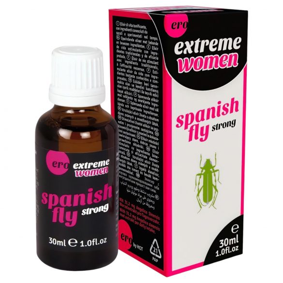 "Hot Spanish Fly Extreme Women - geismo lašai moterims (30ml)"