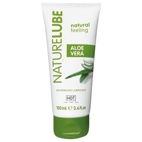 HOT NatureLube Aloe Vera - vandens pagrindo lubrikantas (100ml)