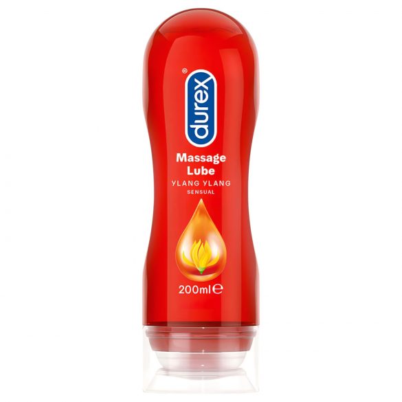 Durex Play 2in1 masažo aliejus - Ylang Ylang (200 ml)