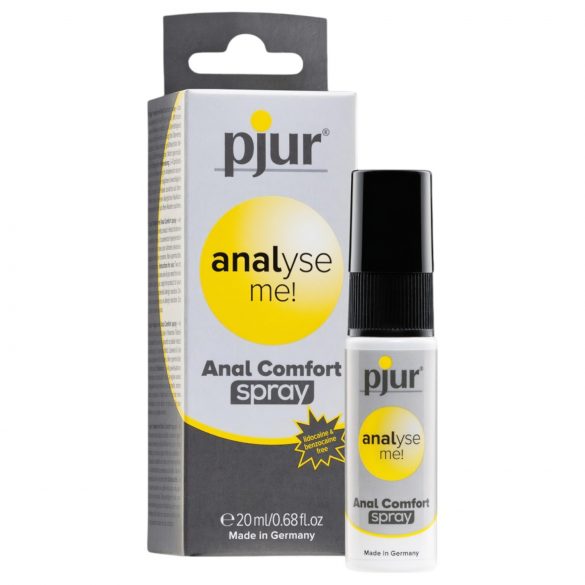 pjur analise me! - analinis priežiūros ir slidinimo purškalas (20ml)