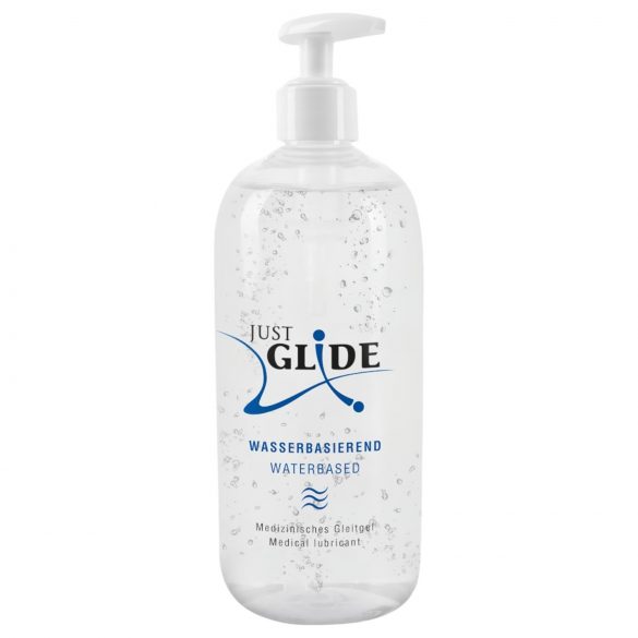 Just Glide vandens pagrindo lubrikantas (500 ml)