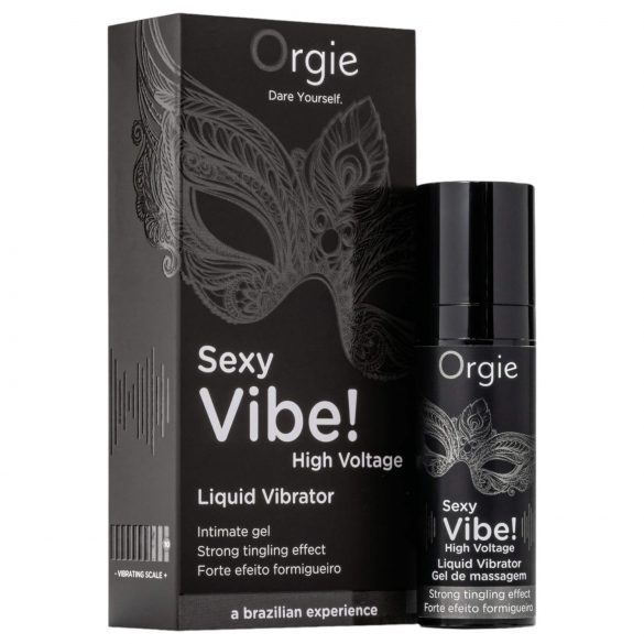 Orgie Sexy Vibe High Voltage - unisex skystasis vibratorius (15 ml)