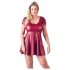 Cottelli Plus Size - A formos mini suknelė (raudona)