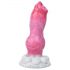 Animalorny Buldogas - šuns penio dildo - 17 cm (rožinė)