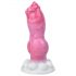 Animalorny Buldogas - šuns penio dildo - 17 cm (rožinė)