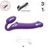 Strap-on-me M - be dirželių prisegamas vibratorius (violetinis)