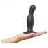 Strap-on-me Curvy M - banguotas, su siurbtuku dildo (juodas)