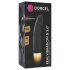 Dorcel Real Vibration S 2.0 - įkraunamas vibratorius (juoda-aukso)