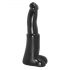 AnimHole Bull - bulius varpos dildo - 25 cm (juodas)