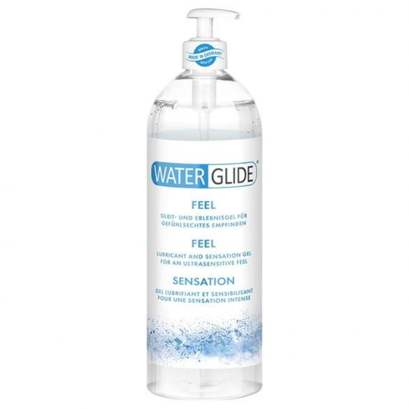 Waterglide Feel - vandens pagrindu pagamintas lubrikantas (1000 ml)