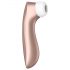 Satisfyer Pro 2+ – įkraunamas klitorio stimuliatorius vibratorius (rudos spalvos)