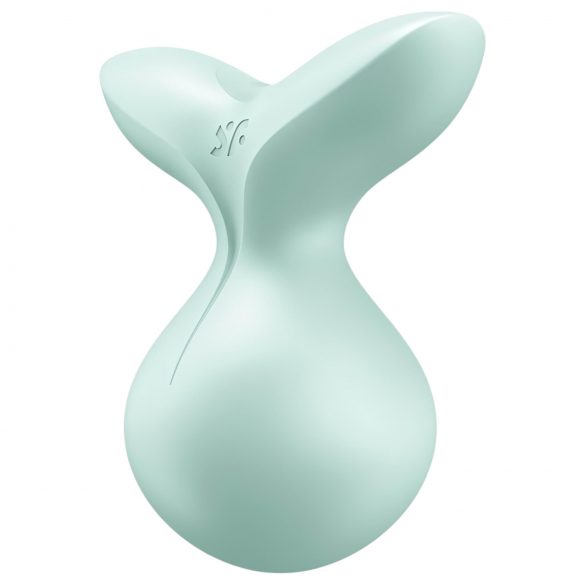 Satisfyer Viva la Vulva 3 - vandeniui atsparus klitorio vibratorius (mėtos)