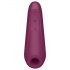 Satisfyer Curvy 1+ - išmanus oro bangų klitorio stimuliatorius (raudonas)