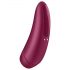 Satisfyer Curvy 1+ - išmanus oro bangų klitorio stimuliatorius (raudonas)