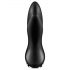 Satisfyer Rotator Plug 1 - perlinis analinis vibratorius (juodas)