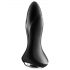 Satisfyer Rotator Plug 1 - perlinis analinis vibratorius (juodas)