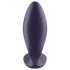 Satisfyer Power Plug - išmanusis analinis vibratorius (violetinis)