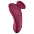 Satisfyer Sexy Secret - išmanusis vandeniui atsparus kelnaičių vibratorius (raudonas)