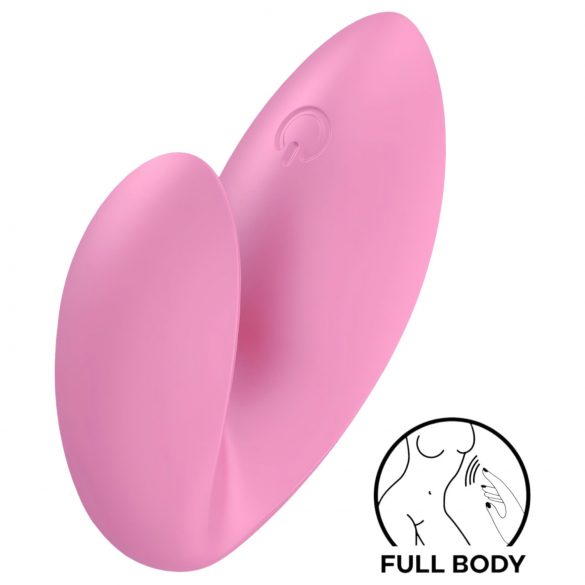 Satisfyer Love Riot - įkraunamas, vandeniui atsparus piršto vibratorius (rožinis)