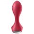 Satisfyer Backdoor Lover - įkraunamas, vandeniui atsparus analinis vibratorius (raudonas)