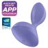 Satisfyer Sweet Seal - išmanus analinis vibratorius (violetinis)