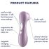 Satisfyer Pro 2 Gen2 - įkraunamas klitorio stimuliatorius (violetinis)