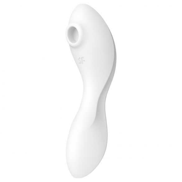 Satisfyer Curvy Trinity 5+ - išmanusis 2in1 vibratorius (baltas)