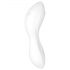 Satisfyer Curvy Trinity 5+ - išmanusis 2in1 vibratorius (baltas)