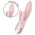 Satisfyer Air Pump Bunny 3 - pripučiamas vibratorius (rožinis)