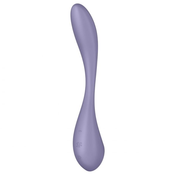 Satisfyer G-Spot Flex 5 - išmanusis G-taško vibratorius (violetinis)