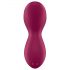 Satisfyer Exciterrr - besisukantis klitorio vibratorius su karoliukais (raudonas)