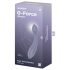 Satisfyer G-Force - įkraunamas, atsparus vandeniui G-taško vibratorius (violetinis)