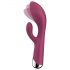 Satisfyer Spinning Rabbit 1 - besisukantis klitorio stimuliatorius vibratorius (raudonas)